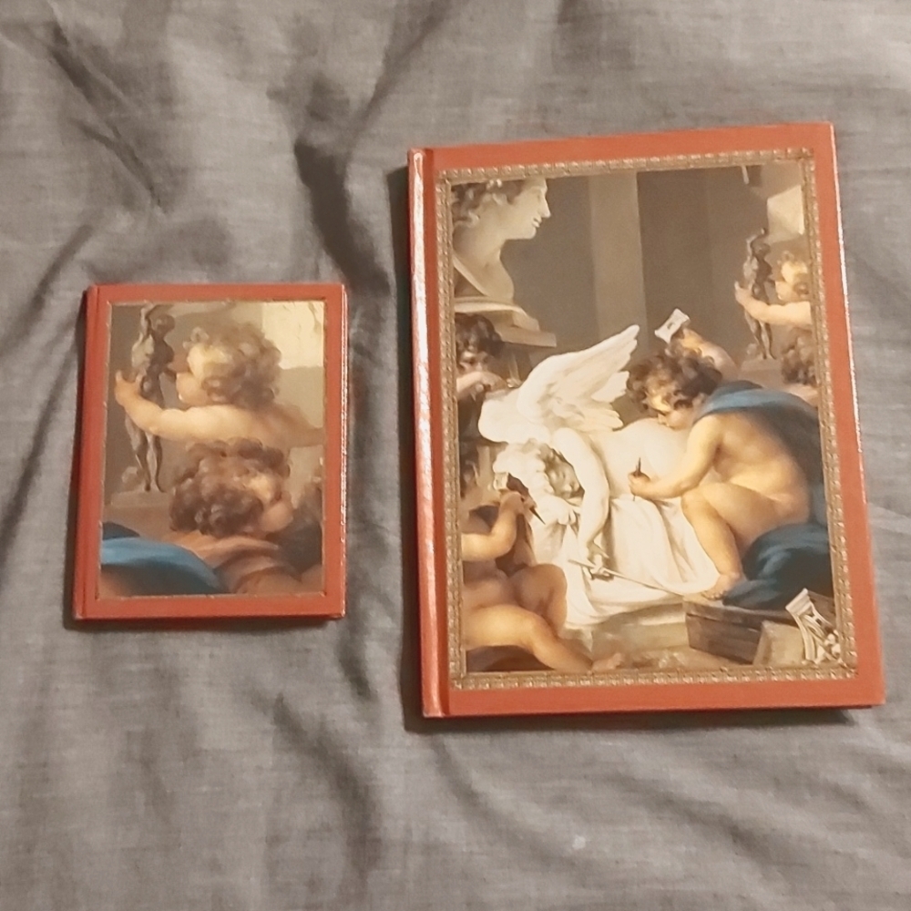 Cherub Notebook and small Phonebook